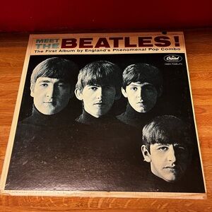 VTG Meet The Beatles Vinyl Album Original Release 1964 Fab Condition